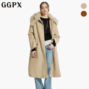GGPX  FUR 탈부착 롱코트 (GO9CT002F)