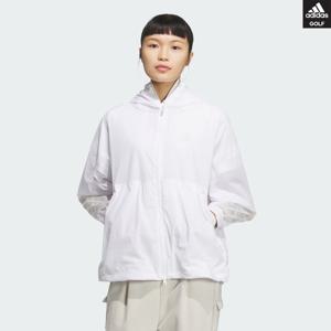 아디다스 여성 루즈핏 3S 라이트 우븐 재킷 JF4595