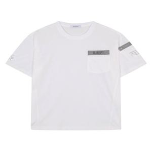 [버커루]20수 싱글 루즈핏 밀리터리 반팔 티셔츠(B252TS352P)-GR