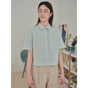 [폴햄]여성 쿨링 크롭 셔츠 PHF2WC2182