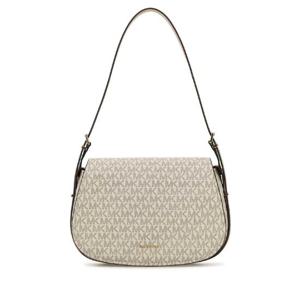 MICHAEL BY MICHAEL KORS Printed canvas Moore shoulder bag 30R5GL0M2B VANILLAACRN