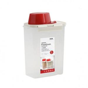 라이스통 코멕스 신선 잡곡통 2kg 2.8L 계량컵 180ml