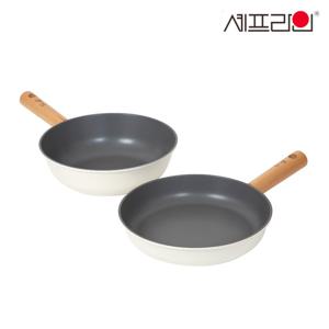 셰프라인 뉴 포레스트 변형방지 특허 IH 인덕션 프라이팬 궁중팬 26cm 2종 세트