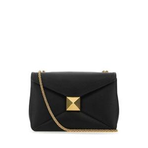 Valentino Garavani 원 스터드 폴드오버 탑 숄더백 1W2B0K82ILK 0NO TP942156010