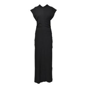 MSGM 로고 자수 미디 드레스 3841MDA76257124 99 TP934957000