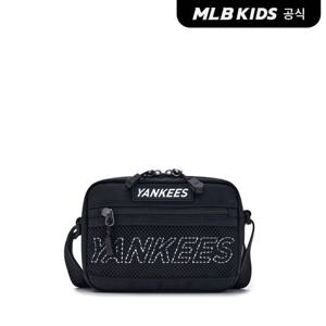 [MLB키즈 공식] 25N 로고 포인트 카메라백 NY (Black) 7ACRB085N-50BKS