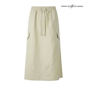 나인식스뉴욕  사이드 빅 포켓 롱 슬릿 밴딩 스커트 (NP6SK001M0)