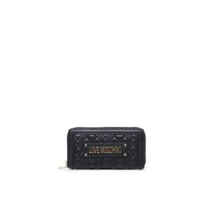 Love Moschino 퀼팅 지퍼 어라운드 지갑 JC5600PP1ILA0 000 TP942575970