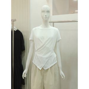 [오조크]꼬임 버튼포인트 반팔 티셔츠(FOTMCTR556P)