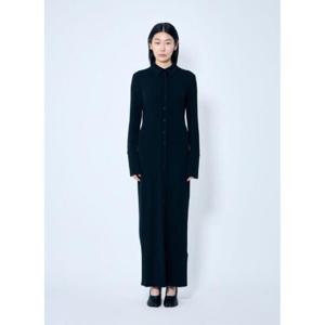 25 FW 스포트막스 여성 크레이프 저지 셔츠 원피스 spx0259009blk