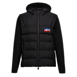 Moncler 그레노블 로고 패치 후드 가디건 9B00002M1124 999 TP936263124
