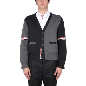 THOM BROWNE V넥 카디건 MKC310FY3007982