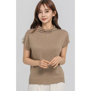 [유닛]린넨모크넥 니트베스트ZFJKVE002S