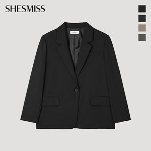[쉬즈미스] 원 버튼 테일러드 자켓 _SWWJKP32020