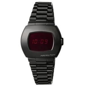 PSR DIGITAL Quartz 10 33MM Watch H52404130 [] [해밀턴] 시계 아메리칸 클래식 블랙