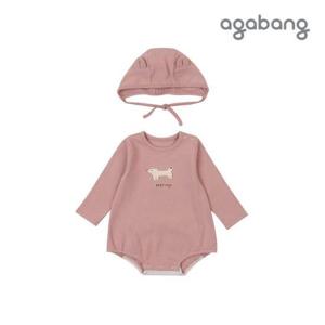 아가방 TC01 가을 요우바디수트(모자)(BROWN)_ 01P517507