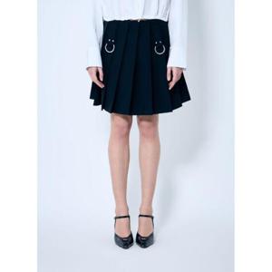 25 FW 프라다 여성 플리츠 울 스커트  pra0260023blu