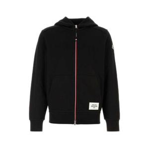 Moncler 로고 패치 지퍼 후드티 8G0000489A8F 999 TP946387534