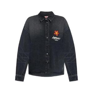 25 FW 겐조 flower embroidered denim shirt FF62DC2506C8 TP441080327