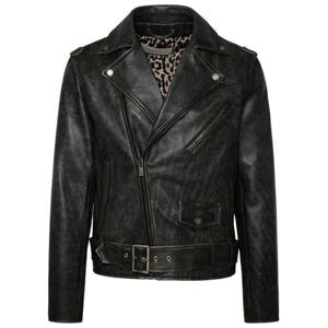 골든구스 바이커 자켓 GMP00297 P000647 90100 Black