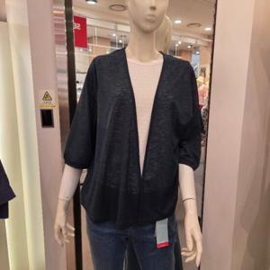 지센 HC02 볼레로형 7부 가디건 LFTSO601