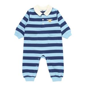 [블루독베이비8] FW25 블루독 스트라이프 우주복 HJ (45A1960001) (BLUEDOG BABY 유아 출산 백일 선물 도트