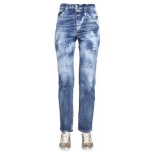 디스퀘어드2 스트레이트 팬츠 S75LB0646 BLUE