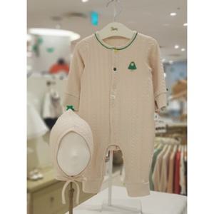 [에뜨와] 베이지리노슬림우주복세트 (07S717510BEIGE) 출산 신생 백일 돌선물