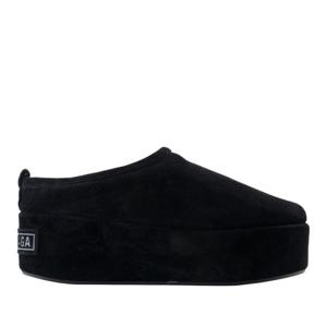 발렌시아가 블랙 가죽 알래스카 뮬 825258 WBFC1 1000 BLACK