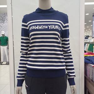 [까스텔바작]여성 스트라이프 스웨터 BGESSW501_NY_DJ_DJ