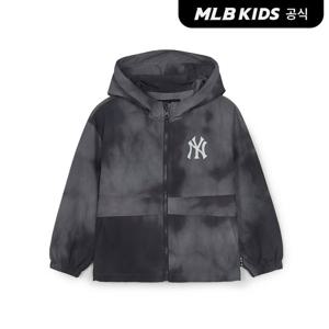[MLB키즈 공식] 25FW 스트릿 워시드 바람막이 NY (D.Grey) 7AWJB0254-50GRD