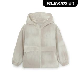 [MLB키즈 공식] 25FW 스트릿 워시드 바람막이 NY (Cream) 7AWJB0254-50CRS