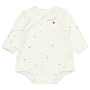 [블루독베이비8] FW25 (RD)BI카라바디수트 HJ (45A7004024) (BLUEDOG BABY 유아 출산 백일 선물 도트 강아
