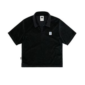 코닥 에센셜 테리 크롭 폴로티셔츠 우먼 BB K4222ETS41 BLK IVR YLW