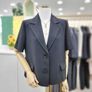[비지트인뉴욕]반팔더블버튼홑겹  자켓 VA5JK31i_US