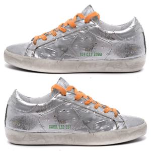 골든구스 여성 슈퍼스타 스니커즈 G29WS590 SIL 16F