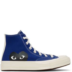 꼼데가르송 블루 Converse 하프 하트 척 70 스니커즈 P1K122 221246M236001