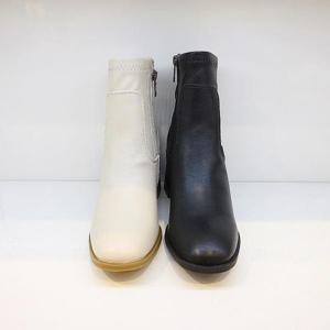 [오브엠]  F53AD143AB_여성 7CM 통굽 앵클 부츠 2종
