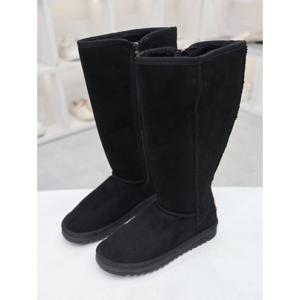 [코디엘루]스웨이드 퍼안감 겨울 털 롱부츠 3cm CDSP100046