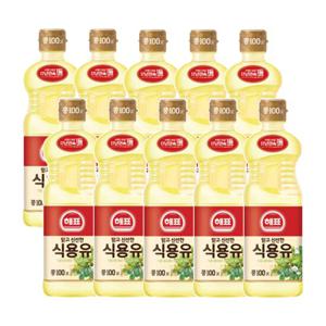 [사조대림] 해표 콩기름900ml x10병