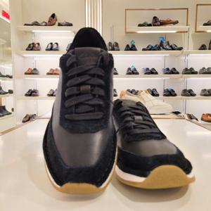 금강제화 랜드로바 여성 클락스 CLAOXC2108WF1 CraftRun Lace 블랙 가죽