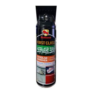 차량크리너 불스원 오염제거 스프레이 스티커 타르 크리너 400ml