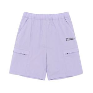 내셔널지오그래픽 키즈 K232UHP860 포켓 우븐 5부팬츠 LAVENDER