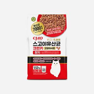 이나바 스고이유산균 크런키 1.52kg 참치 고양이 사료
