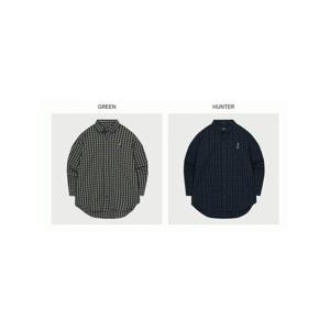 [후아유] 공용  스티브 면 체크 셔츠 / WHYCC4833U