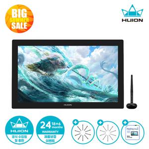휴이온 HUION Kamvas Pro 24 4K 액정타블렛 + PN05A + PN05F 펜팁 + 전용보호필