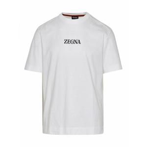 [ZEGNA] 남성 티셔츠 화이트 코튼 E7364A777N01 /8