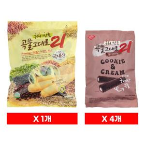 곡물그대로21 오리지널 500g*1봉 + 쿠앤크 150g*4봉