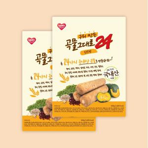 곡물그대로24 크리스피롤 단호박 2박스