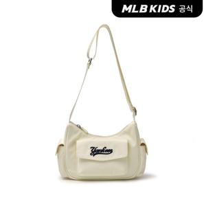 [MLB키즈]바시티 나일론 호보백 NY (L.Beige)7ACRV015N-50NBL